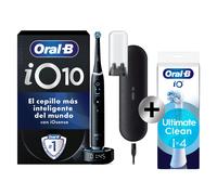 Oral-B iO 10 Edición Especial, Cepillo De Dientes Eléctrico Negro, 1 Cepillo, 1 Estuche De Viaje Cargador