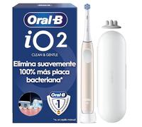 Oral-B iO 2 Cepillo de Dientes Eléctrico, 1 Cabezal, Rosa Suave