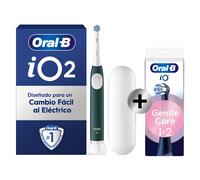Oral-B iO2 Adulto Cepillo dental vibratorio Verde, Blanco