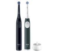 Oral-B Cepillo de dientes eléctrico iO Series 2, paquete doble, cepillo eléctrico, incluye 2 cabezales de cepillo, 3 modos de cepillado para el cuidado dental, bien probado (2,2) de Stiftung