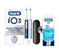 Oral-B Io3 Duo Matt Ice Cepillo Dental Eléctrico Azul Negro 2uds