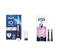 Oral-B iO 3N Cepillo de Dientes Eléctrico con Mango Recargable y Portarrecambios + 3 Cabezales De Recambio Originales Oral-B iO
