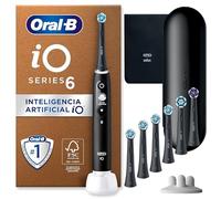 Oral-B iO 6 Cepillo de Dientes Eléctrico con 7 Cabezales, Negro