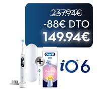 Oral-B iO 6 Cepillo Eléctrico Gris con 2 + 4 Recambios
