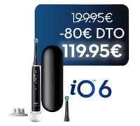 Oral-B iO 6 Adulto Cepillo dental vibratorio Negro