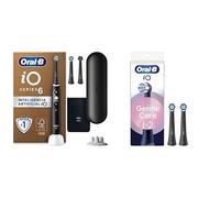 Oral-B iO 6N Cepillo de Dientes Eléctrico Negro Con Estuche de Viaje + 5 Cabezales De Recambio Negros Oral-B iO