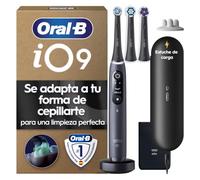 Oral-B iO 9 Cepillo de Dientes Eléctrico con 3 Cabezales, Negro