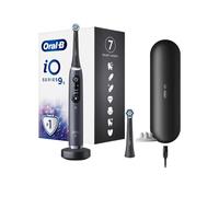 Oral-B iO 9S cepillo eléctrico con 2 cabezales y 1 estuche de viaje de carga.Disponible en Blanco y Negro, Producto Europeo con Garantía Oficial.