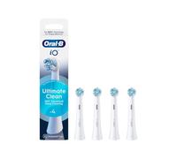 Oral-B iO - Cabezales de repuesto para cepillos de dientes eléctricos Oral-B iO, paquete de 4 unidades, color blanco