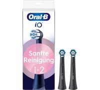 Oral-B iO Cepillos de Recambio Limpieza Suave Negro 2 Uds - NUEVO (838)