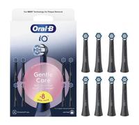 Oral-B iO Cepillos Gentle Care x8 Negro para Encías Sensibles