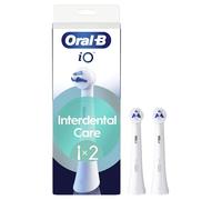 Oral-B iO Interdental Clean, Cepillos redondos auténticos, adecuados para aparatos ortopédicos, implantes y dientes desalineados, x2