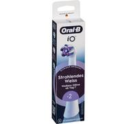 Oral-B iO - Juego de 2 cabezales para cepillo de dientes eléctrico Oral-B iO, color blanco
