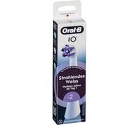 Oral-B iO - Juego de 2 cabezales para cepillo de dientes eléctrico Oral-B iO, color blanco