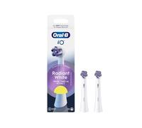 Oral-B iO - Juego de 2 cabezales para cepillo de dientes eléctrico Oral-B iO, color blanco