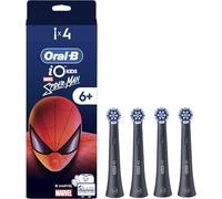 Oral-B iO Kids 6+ Spiderman - Cabezales de repuesto de 4 piezas
