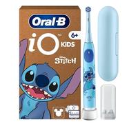 Oral-B iO Kids Disney Stitch Cepillo de Dientes Eléctrico para Niños +6 Años - 1 Cabezal, Estuche de Viaje, 3 Modos con Modo Sensible Apto para Niños, Temporizador con Música