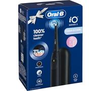Oral-B iO Series 2 - Cepillo de dientes eléctrico, 1 cepillo, 3 modos de cepillado para el cuidado dental, tecnología magnética, estuche de viaje, diseñado por Braun, Night Black