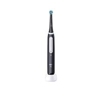 Oral-B iO Series 4 - Cepillo de dientes eléctrico, 4 modos de cepillado para cuidado dental, estuche de viaje, negro mate, ganador de la prueba Stiftung Warentest (12/2023)