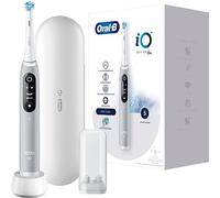 Oral-B iO Series 6 - Cepillo de dientes eléctrico, color gris | Incluye 2 cabezales de viaje, cepillo eléctrico con 5 modos de cepillado para el cuidado dental