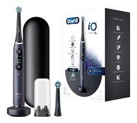 Oral-B iO Series 8 - Cepillo de dientes eléctrico, 2 cabezales de cepillo, 6 modos de cepillado para el cuidado dental, regalo de San Valentín para él o ella, pantalla a color y estuche de viaje,