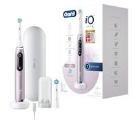Oral-B iO Series 9 - Cepillo de Dientes eléctrico, 2 Cabezales, 7 Modos de Limpieza, Cuidado Dental, Pantalla a Color, Estuche de Viaje, Cuarzo Rosa