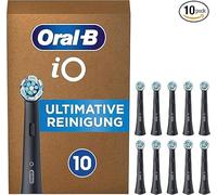 Oral-B iO Ultimate Cleaning Cabezales para Cepillo de Dientes Eléctrico, 10 Unidades, Última Limpieza Dental, Accesorio para Cepillo de Dientes Oral-B Cepillo de Dientes Caja de Buzón, Negro