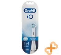 Oral-B io Ultimate Limpiar Cepillo Recambio Cabezales 4 Piezas para Enchufe