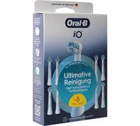Oral-B iO - Cabezales de repuesto originales para cepillos de dientes eléctricos Oral-B iO, paquete de cerdas en busto, blanco, paquete de 8