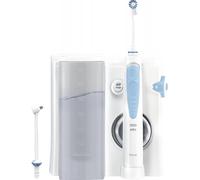 Oral-B Irrigador del centro de salud oral, 1 boquilla de oxyjet, 5 modos de limpieza y 4 chorros de agua, 1 boquilla de agua