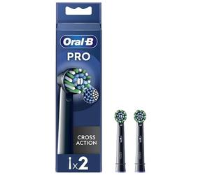 Oral-B Juego de 4 cabezales de cepillo eléctrico Pro Cross Action Black