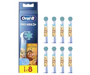 Oral-B Kids Cabezales De Recambio Con Los Personajes De El Rey León de Disney, Pack De 8 Unidades