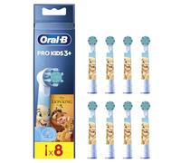 Oral-B Kids Cabezales de Recambio Originales para Niños +3 Años, Pack de 8