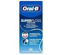 Oral B Oral-B Super Floss Mint Hilo dental precortado 50 Ea (paquete de 18)