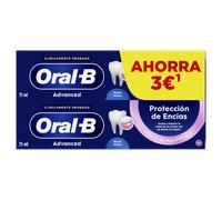 Oral-B Pack Ahorro Advanced Protección de Encías Pasta Dental x2