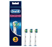 Oral-B - Pack de 3 cabezales para cepillos de dientes recargables - FlossAction EB25