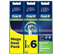 Oral-B CrossAction 80339345 cepillo de cabello 6 pieza(s) Azul, Verde, Blanco