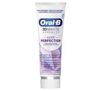 Oral B Pasta dentífrica 3D White Advanced Luxe Perfection Blanqueadora Blanqueadora Blanqueadora de Manchas Antimanchas Antimanchas Probado Clínicamente Probado Aroma a Menta 75 ml