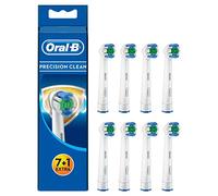 Oral-B Precision Clean - Cabezal (8 Pieza(s), color Azul, Blanco, 7+1er Pack, 7000 g - Pack de 8