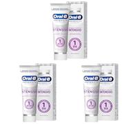 Oral-B Pro 3D White Clinical Blanqueamiento Intensivo Pasta De Dientes Blanqueadora, Elimina Las Manchas Superficiales, Dentífrico Blanqueante Con Sabor a Menta Siempreverde, 75 ml (Paquete de 3)