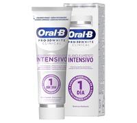 Oral-B Pro 3D White Clinical Blanqueamiento Intensivo Pasta De Dientes Blanqueadora, Elimina Las Manchas Superficiales, Dentífrico Blanqueante Con Sabor a Menta Siempreverde, 75 ml