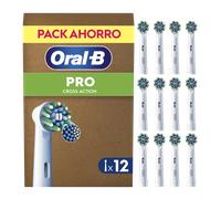 Oral-B Pro CrossAction Cabezales de Recambio Originales, Blanco, Pack de 12