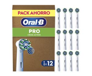 Oral-B Pro CrossAction Cabezales De Recambio, 12 Unidades