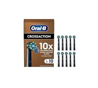 Oral-B Pro CrossAction Cabezales de Recambio Originales, Negro, Pack de 10