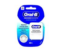 Oral-B Pro-Expert Advanced - Cinta dentada encerada, encías sanas, insípido (0,08 l)
