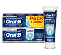 Oral-B Pro-Expert Advanced Science Limpieza Profunda Pasta Dentífrica, Pack Ahorro 2 x 75 ml, 75 ml (Paquete de 2)