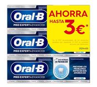 Oral-B Pro-Expert Advanced Science Limpieza Profunda Pasta Dentífrica, Pack Ahorro 3x75 ml