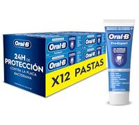Oral-B Pro-Expert Protección Profesional Pasta de Dientes, Pack 12x75 ml | Dentífrico con Fluoruro de Estaño, Ayuda con Problemas de Encías, Placa, Sarro Y Sensibilidad, Sabor a Menta Fresca