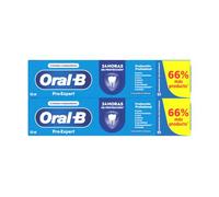 Oral-B Pro-Expert Protección Profesional Pasta de Dientes, Pack 2x125 ml | Dentífrico con Fluoruro de Estaño, Ayuda con Problemas de Encías, Placa, Sarro Y Sensibilidad, Sabor a Menta Especiada