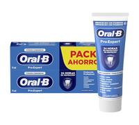 Oral-B Pro-Expert Protección Profesional Pasta De Dientes, Pack Ahorro 2x75 ml - Dentífrico con Fluoruro de Estaño, Ayuda con Problemas de Encías, Placa, Sarro Y Sensibilidad, Sabor a Menta Fresca